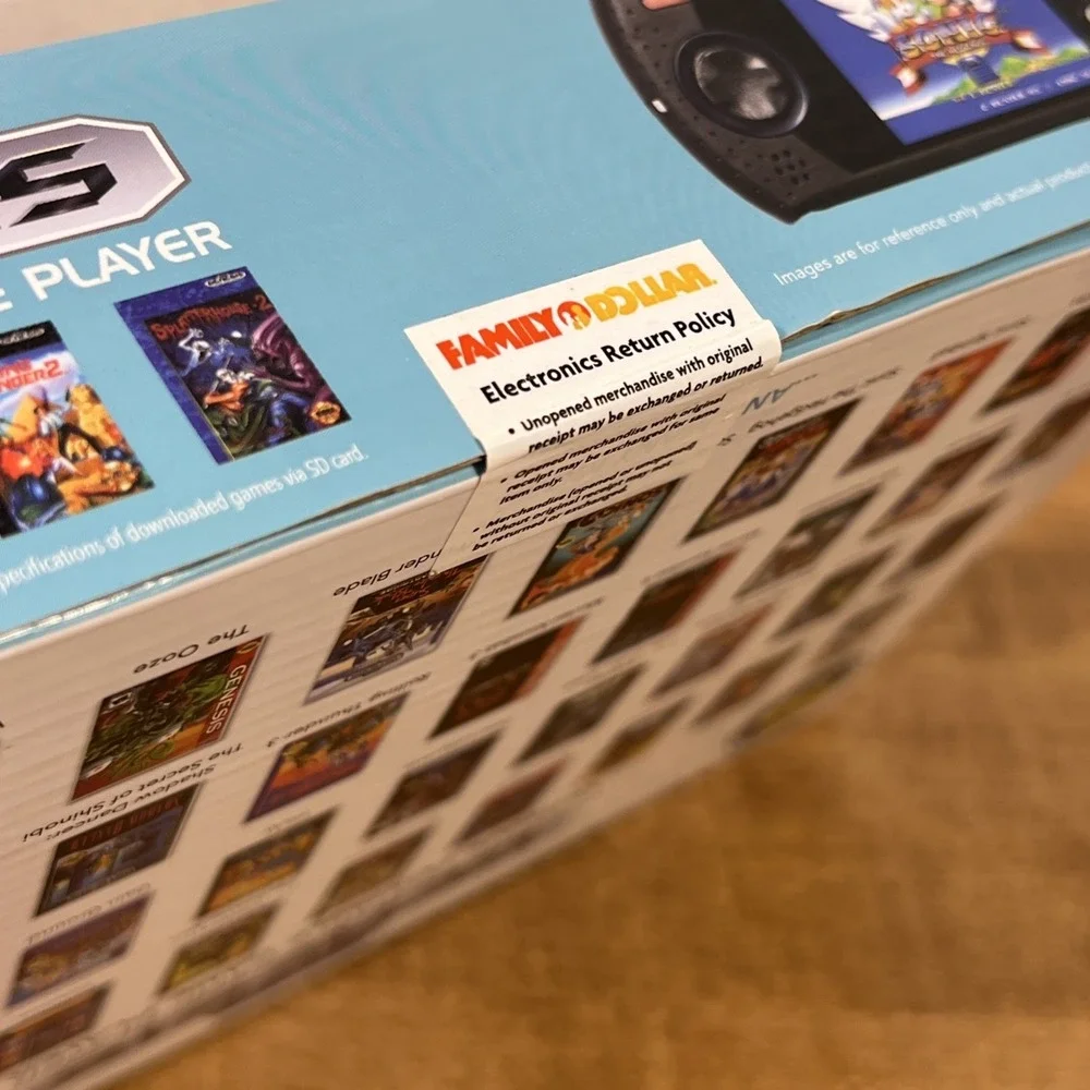 Sega Genesis Ultimate Portable Game Player 85‎ Brand New Factory Sealed At Games